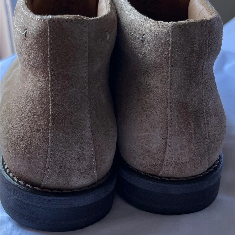 Flag Ltd Classic Tan Suede Chukka Boots for Men